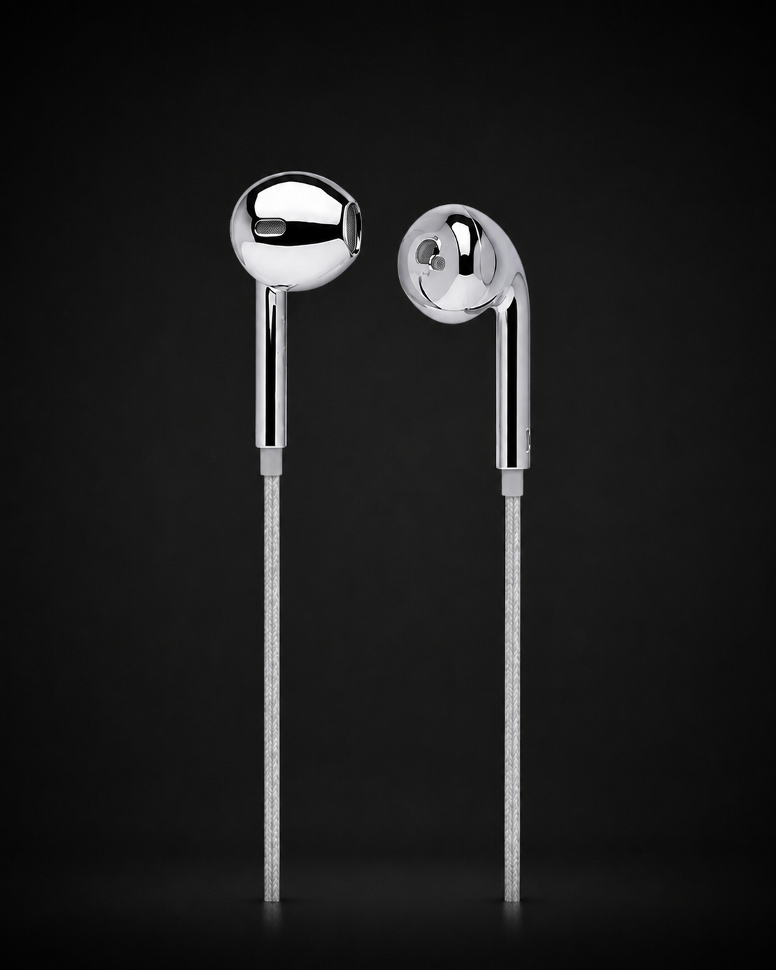 Auriculares Croma 001 cromados